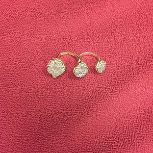 100% Authentic Kendra Scott adjustable Drusy ring